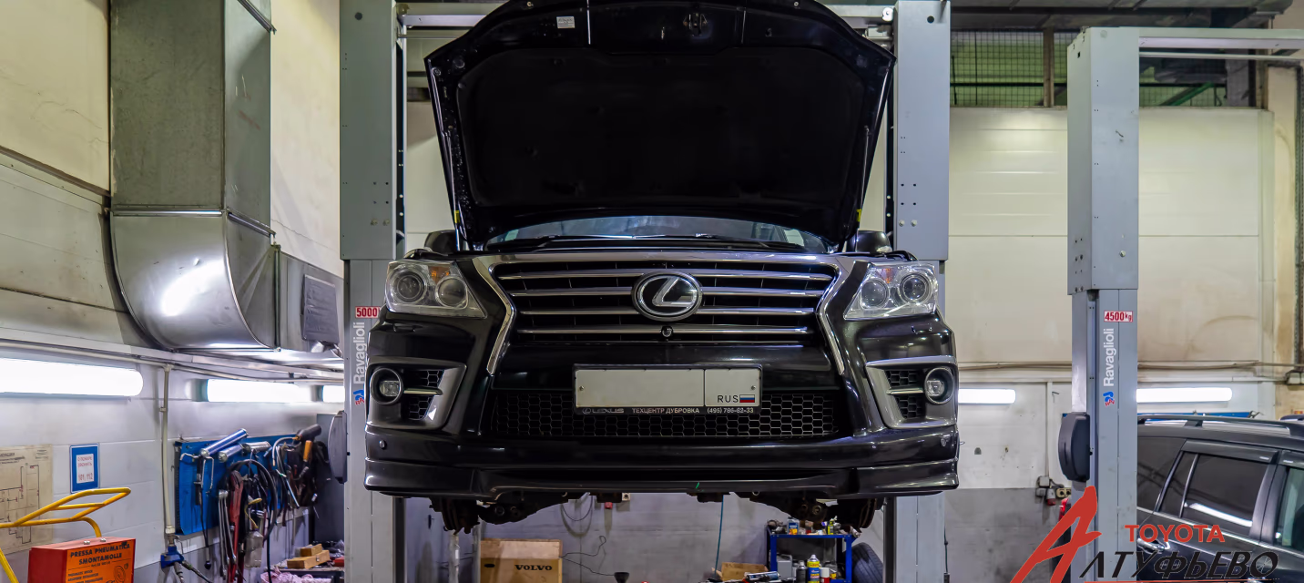 Обслуживание Lexus LX 570: что важно знать о гидроподвеске