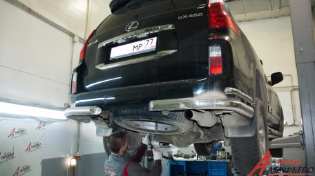 Особенности блока KDSS на автомобилях Lexus GX 460, его техобслуживание и замена заднего стабилизатора