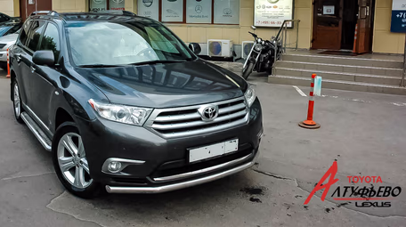 Фотоотчёт о мойке радиаторов, ТО задних тормозных механизмов и замене втулок стабилизаторов на Toyota Highlander