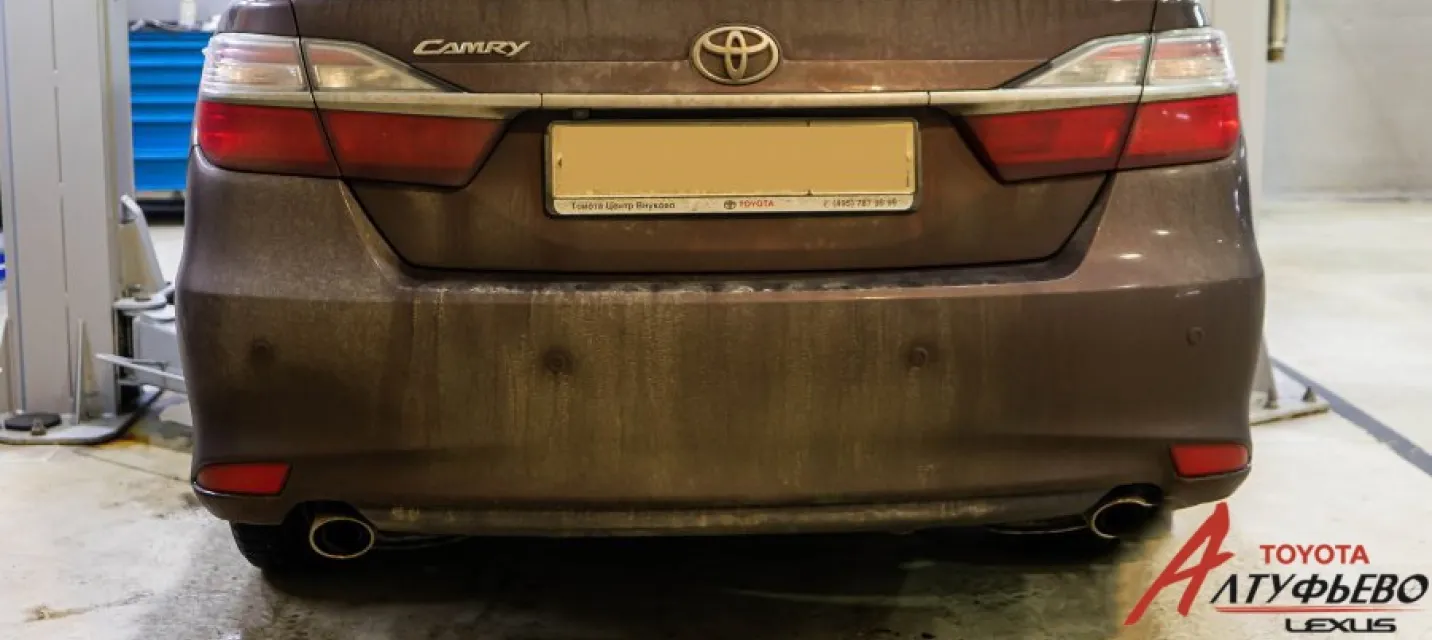 Замена масла в автоматической трансмиссии на Toyota Camry