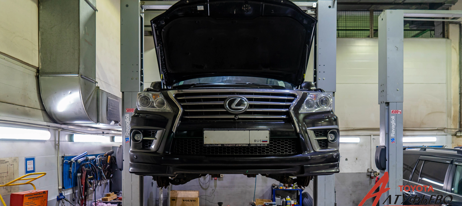 Обслуживание Lexus LX 570: что важно знать о гидроподвески