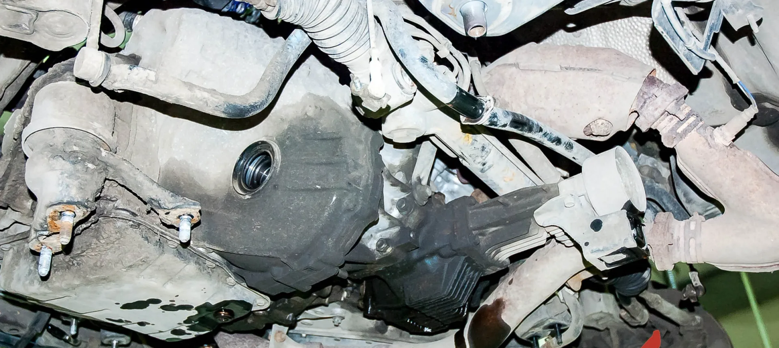 Lexus RX 2-го поколения: устранение течи масла