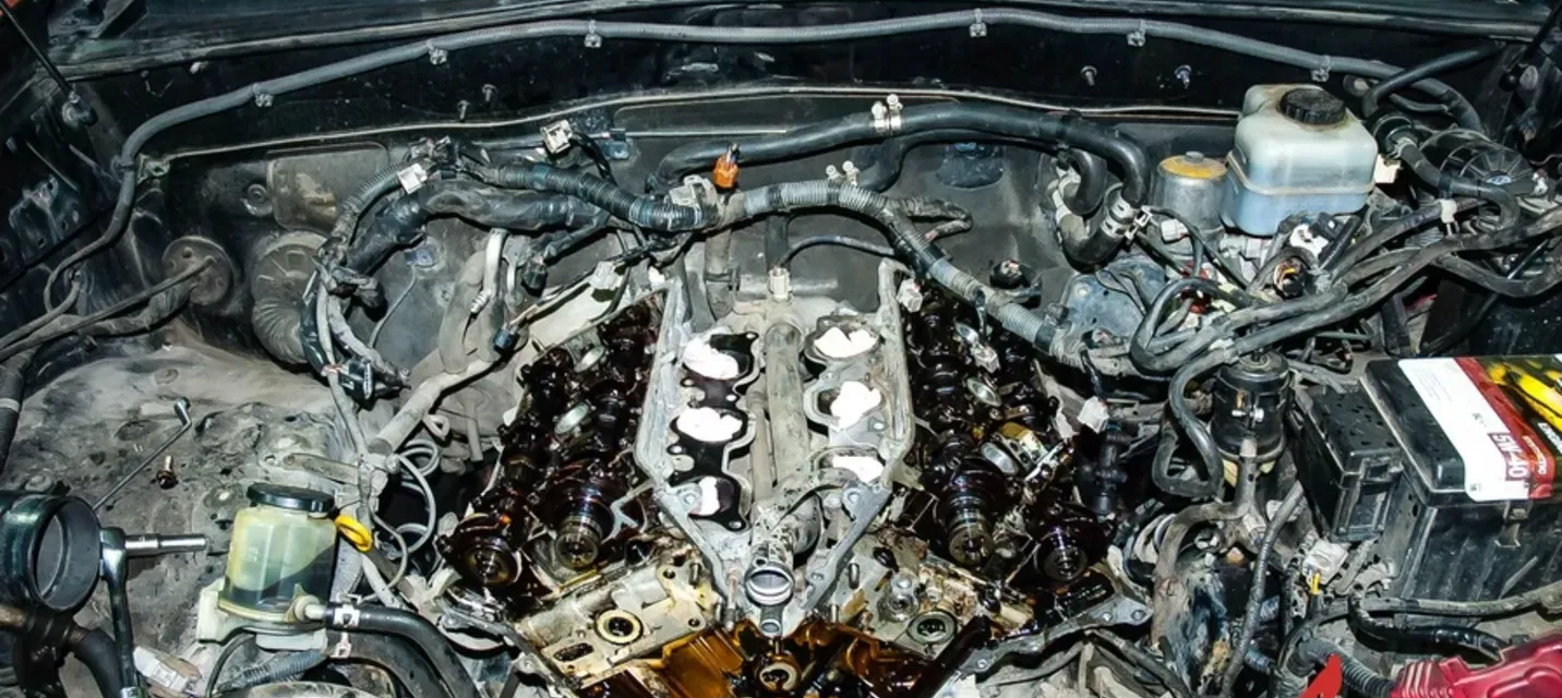 Меняем цепь ГРМ на автомобиле Toyota Land Cruiser Prado 120 (часть 2)