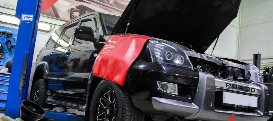 Меняем цепь ГРМ на автомобиле Toyota Land Cruiser Prado 120 (часть 1)