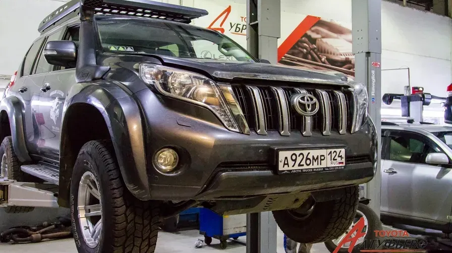 Особенности замены масла в АКПП Toyota Land Cruiser Prado 150