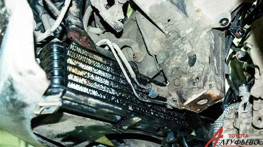 Эффективное охлаждение автоматической коробки переключения передач на Lexus RX